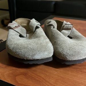 Birkenstock Boston Taupe 42N womens 11 mens 9